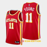 Regata Atlanta Hawks Swingman Icon Edition 23/24 Vermelha Masculina