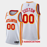 Regata Atlanta Hawks Swingman Association Edition 23/24 Branca Masculina