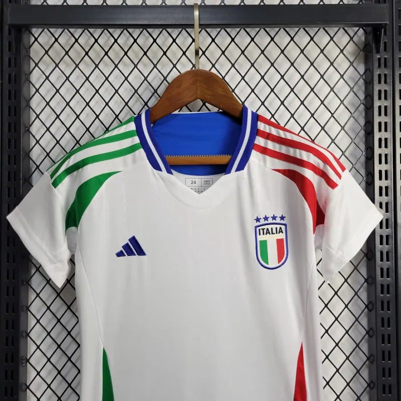 Conjunto Infantil Seleção Itália II 24/25 Branco