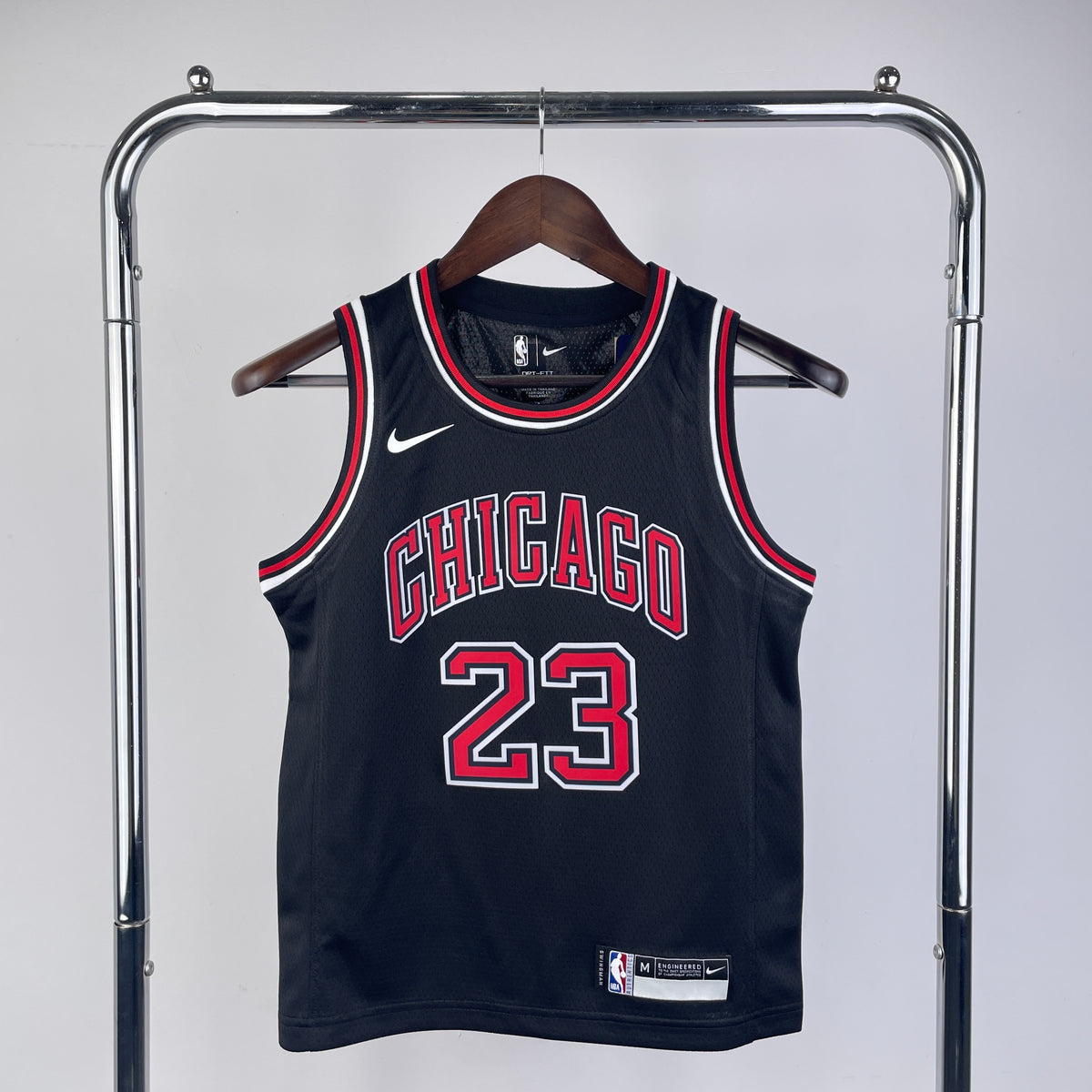 Regata Infantil Chicago Bulls Swingman Statement Edition Preta