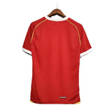 Camisa Manchester United I 2006/2007 Retrô Vermelha Masculina