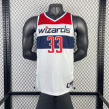 Regata Washington Wizards Swingman Association Edition 23/24 Branca Masculina