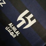 Camisa Al Hilal III 23/24 Azul e Preta Masculina