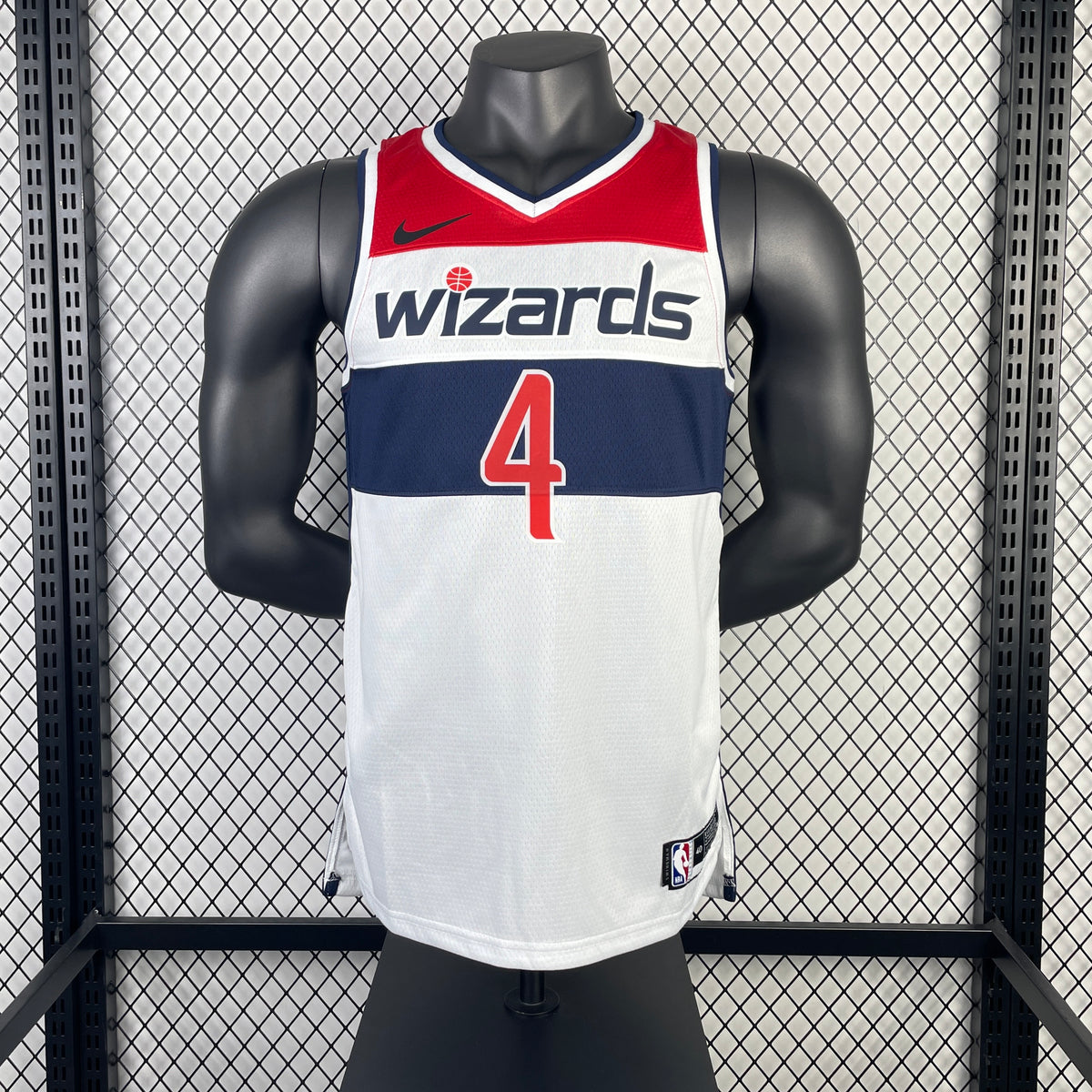 Regata Washington Wizards Swingman Association Edition 23/24 Branca Masculina