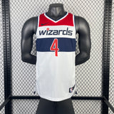 Regata Washington Wizards Swingman Association Edition 23/24 Branca Masculina