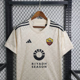 Camisa AS Roma II 23/24 Creme Masculina