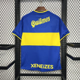 Camisa Boca Juniors I 2000/2001 Retrô Azul Masculina