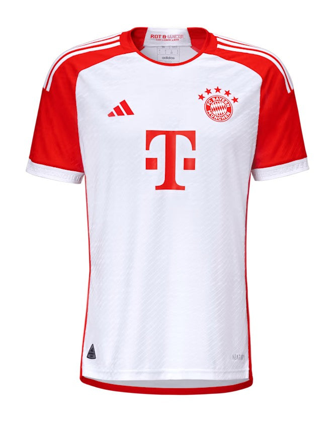 Camisa Bayern de Munique I 23/24 Branca Masculina