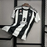 Camisa Juventus I 24/25 Preta e Branca Masculina