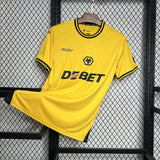 Camisa Wolverhampton Wanderers I 24/25 Amarela Masculina