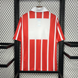 Camisa PSV Eindhoven I 1990 Retrô Vermelha Masculina