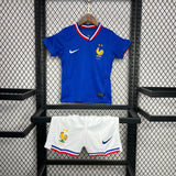 Conjunto Infantil Seleção França I 24/25 Azul