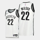 Regata Brooklyn Nets Swingman Association Edition 23/24 Branca Masculina