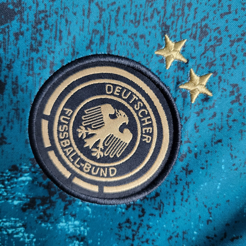 Camisa Seleção Alemanha 2023 Verde Água Feminina