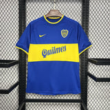 Camisa Boca Juniors I 2000/2001 Retrô Azul Masculina