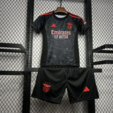 Conjunto Infantil Benfica II 24/25 Preto