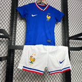 Conjunto Infantil Seleção França I 24/25 Azul