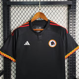 Camisa AS Roma III 23/24 Preta Masculina