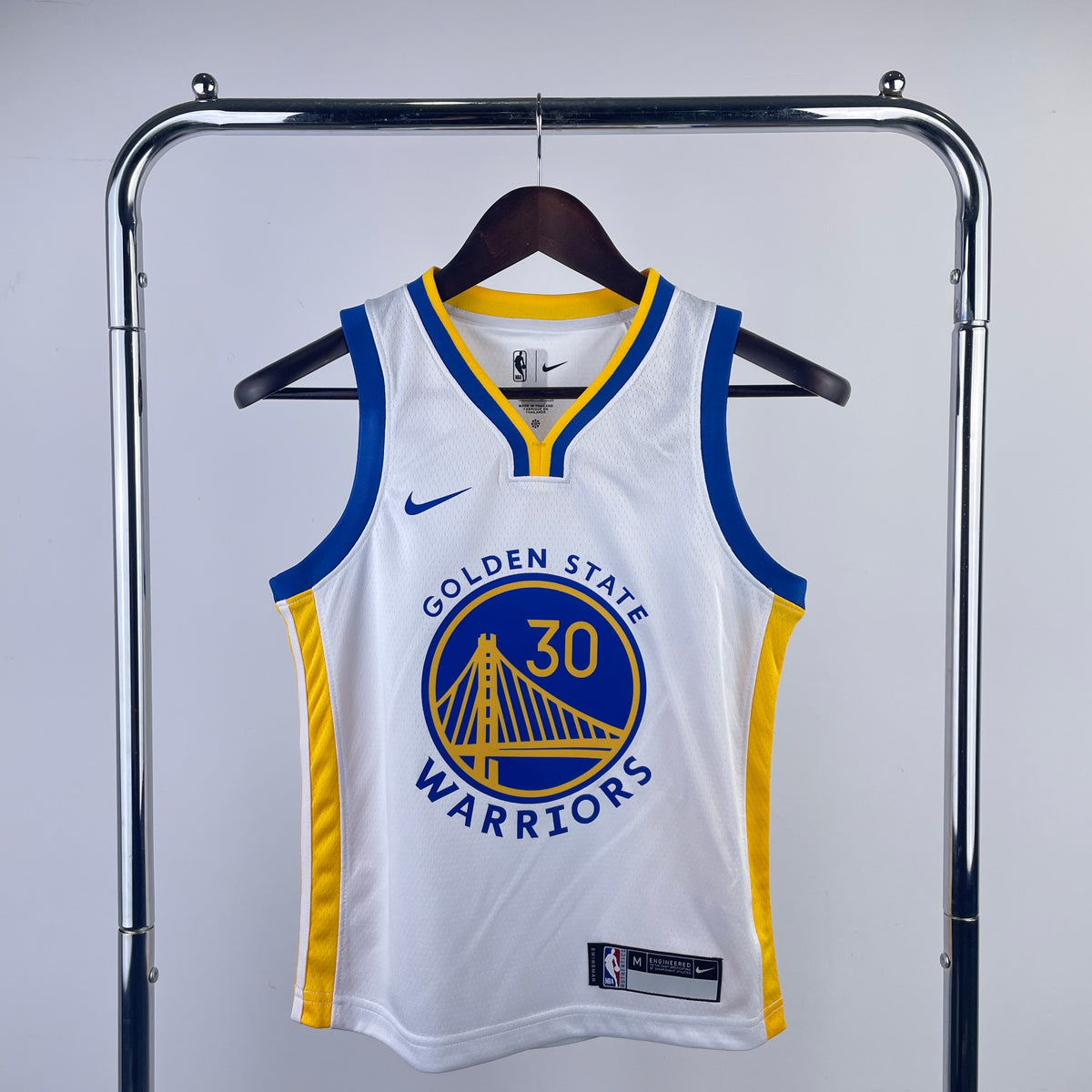 Regata Infantil Golden State Warriors Swingman Association Edition Branca