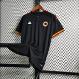 Camisa AS Roma III 23/24 Preta Masculina