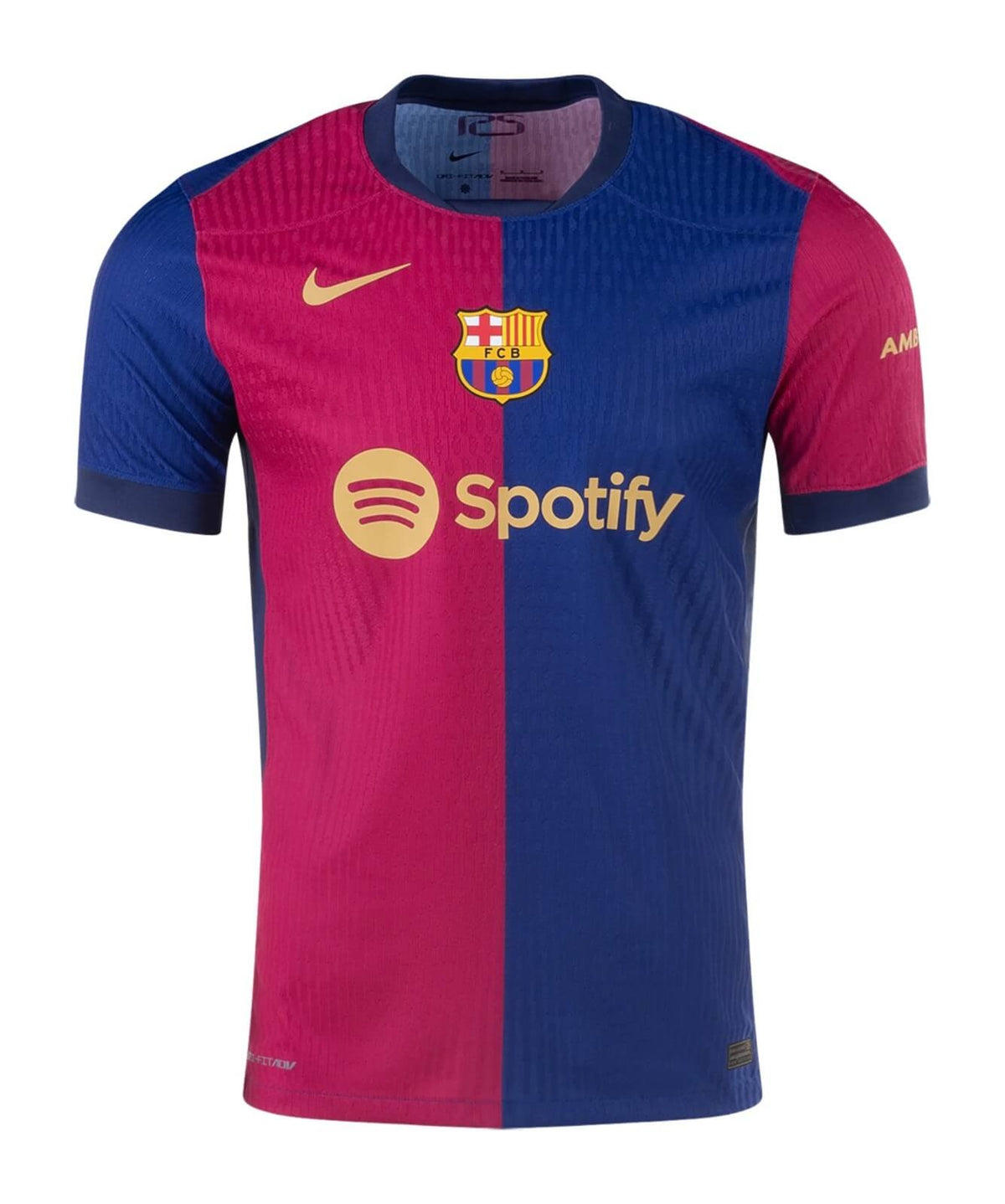 Camisa Barcelona I 24/25 Vermelha e Azul Masculina