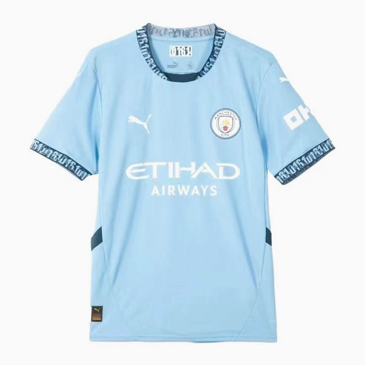 Camisa Manchester City I 24/25 Azul Masculina