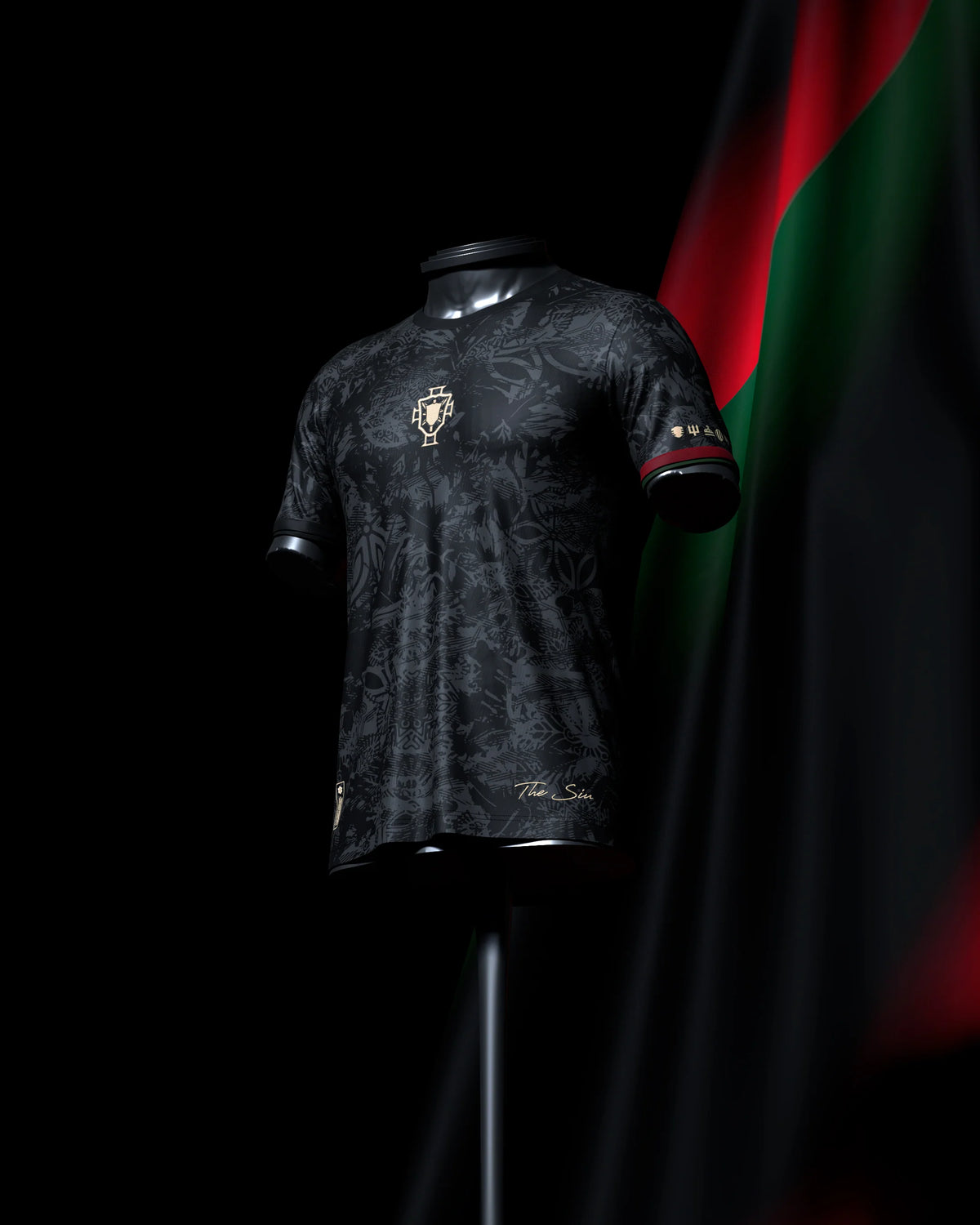 Camisa The Siu Edição Especial Cristiano Ronaldo Preta Masculina