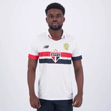 Camisa São Paulo I 24/25 com Patch Campeão Copa do Brasil 2023 Branca Masculina