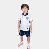 Conjunto Infantil Seleção Inglaterra I 24/25 Branco