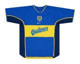 Camisa Boca Juniors I 2000/2001 Retrô Azul Masculina