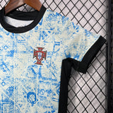 Conjunto Infantil Seleção Portugal II 24/25 Azul e Branca