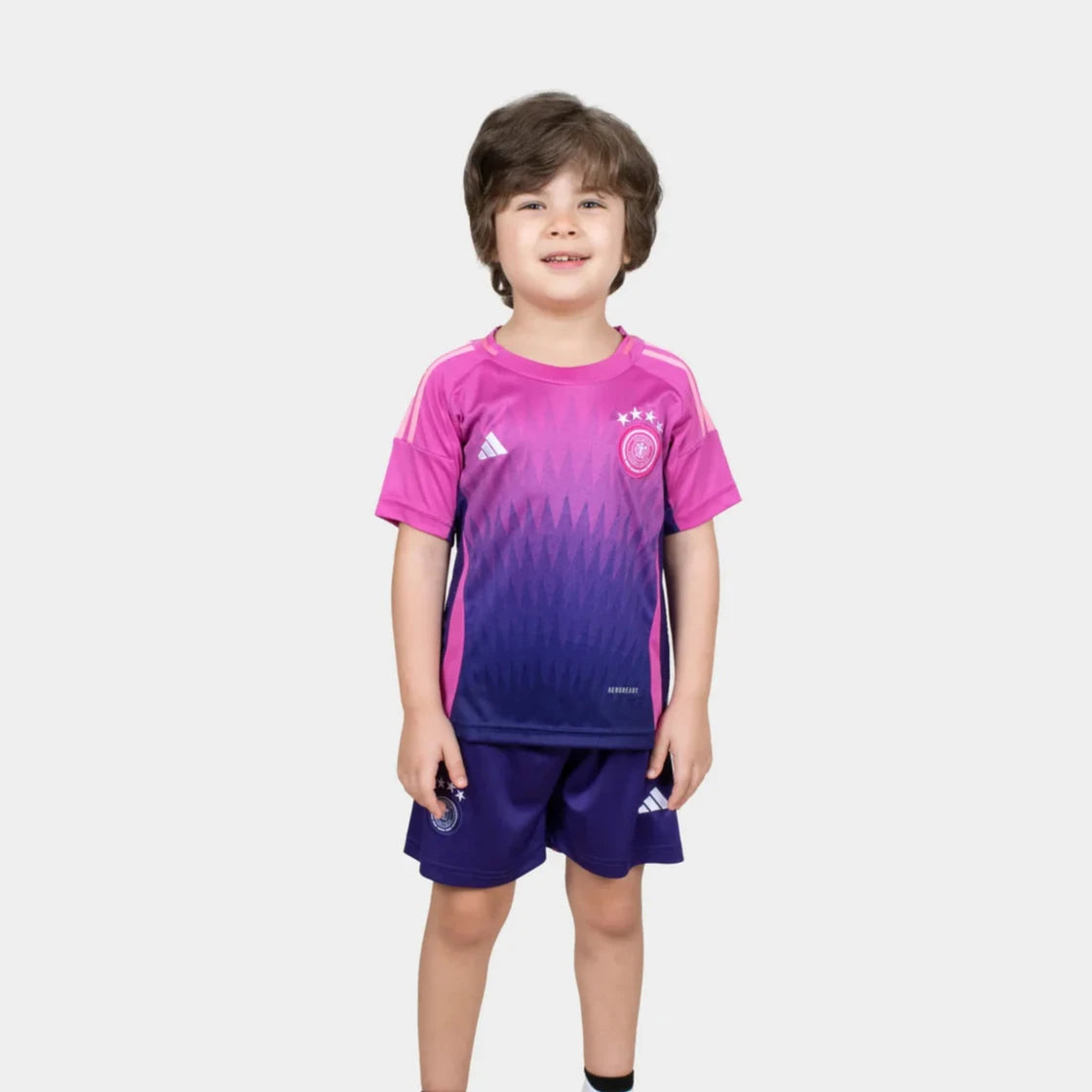 Conjunto Infantil Seleção Alemanha II 24/25 Roxa