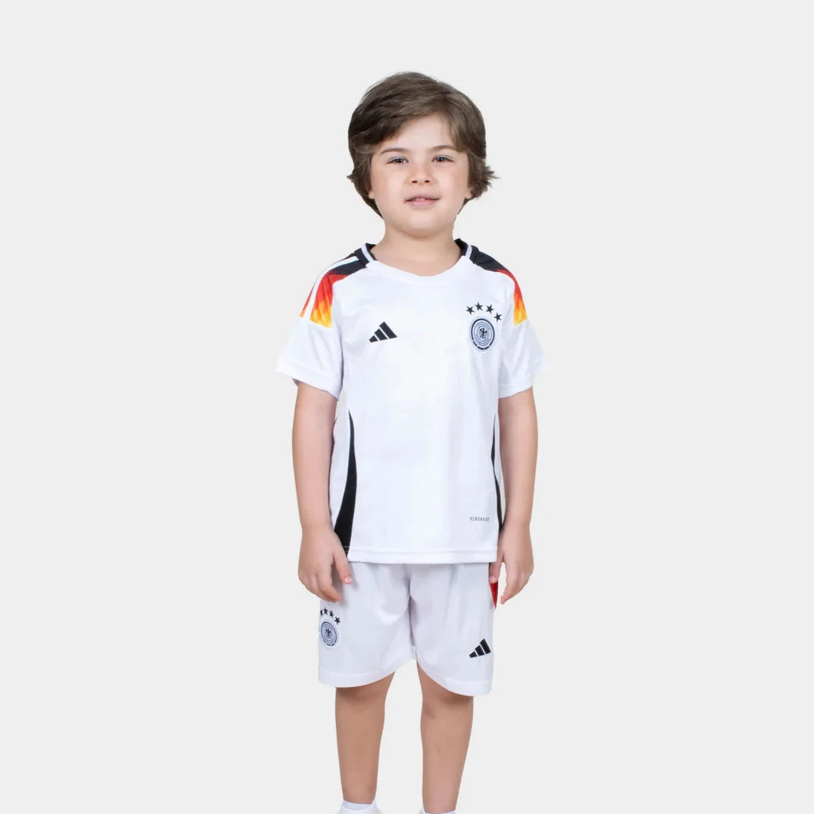 Conjunto Infantil Seleção Alemanha I 24/25 Branco