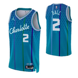 Regata Charlotte Hornets Swingman City Edition 21/22 Azul Masculina