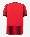 Camisa AC Milan I 23/24 Vermelha e Preta Masculina