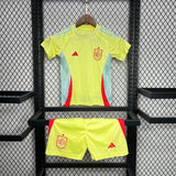 Conjunto Infantil Seleção Espanha II 24/25 Amarelo