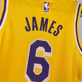 Regata Infantil Los Angeles Lakers Swingman Icon Edition Amarela