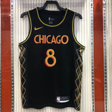 Regata Chicago Bulls Swingman City Edition 2020/2021 Preta