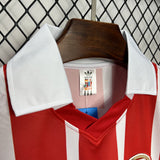 Camisa PSV Eindhoven I 1990 Retrô Vermelha Masculina