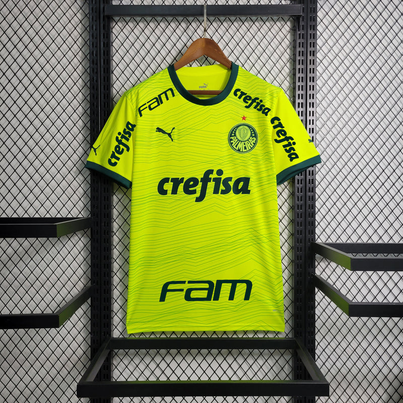 Camisa Palmeiras III 23/24 Verde Masculina Com Patrocínio