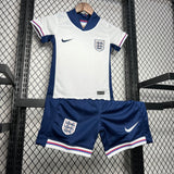 Conjunto Infantil Seleção Inglaterra I 24/25 Branco