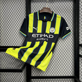 Camisa Manchester City II 24/25 Verde e Preta Masculina