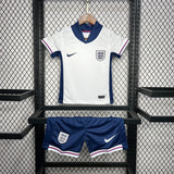 Conjunto Infantil Seleção Inglaterra I 24/25 Branco