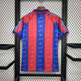 Camisa Barcelona I 1996/1997 Retrô Vermelha/Azul Masculina