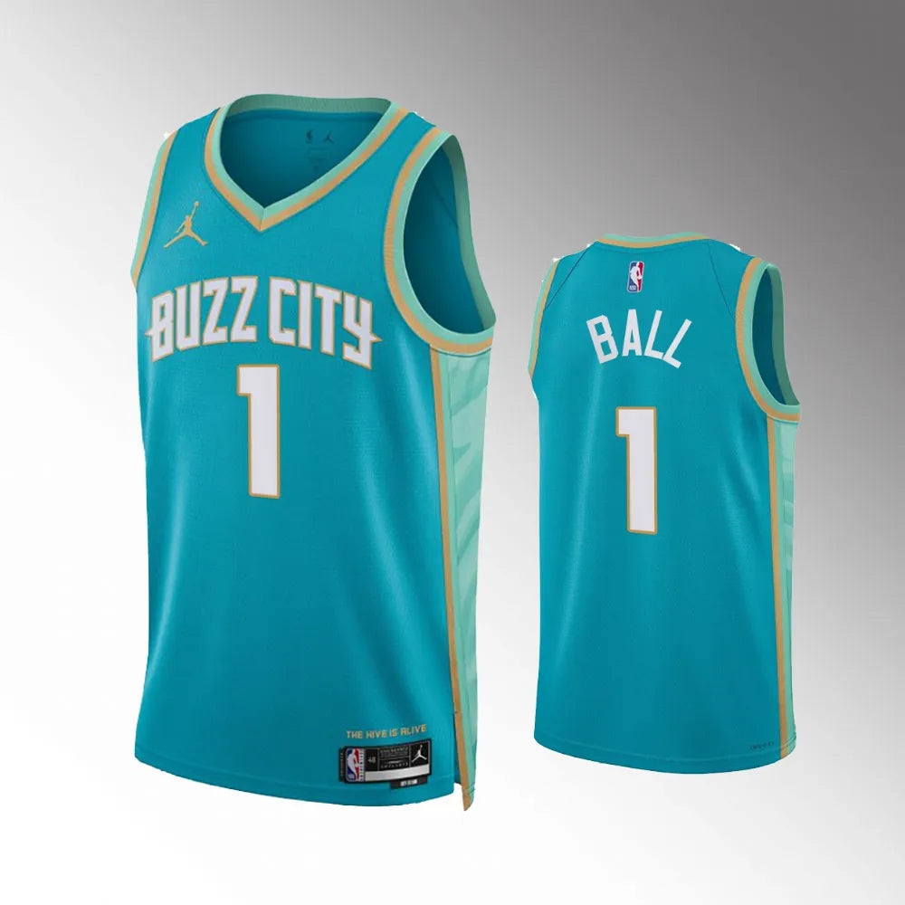 Regata Charlotte Hornets Swingman City Edition 23/24 Azul Masculina