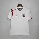 Camisa Seleção Inglaterra I 2005 Retrô Branca Masculina