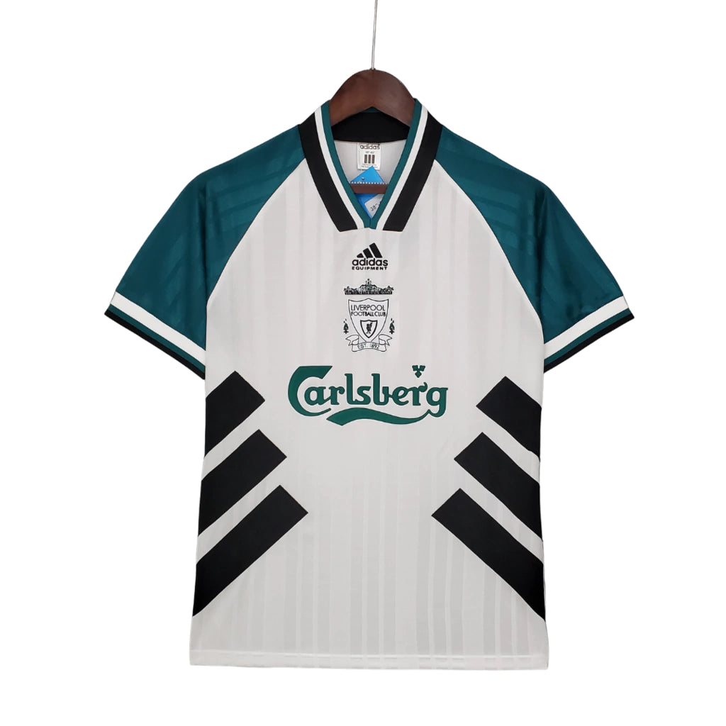 Camisa Liverpool II 1993/1995 Retrô Branca Masculina