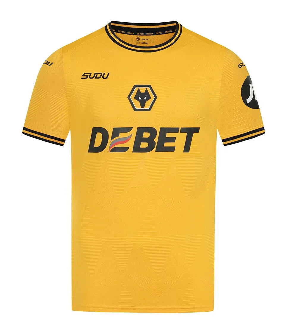 Camisa Wolverhampton Wanderers I 24/25 Amarela Masculina