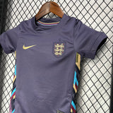 Conjunto Infantil Seleção Inglaterra II 24/25 Roxo