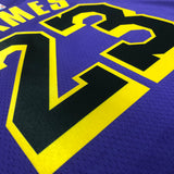 Regata Los Angeles Lakers Swingman Statement Edition 24/25 Roxa Masculina